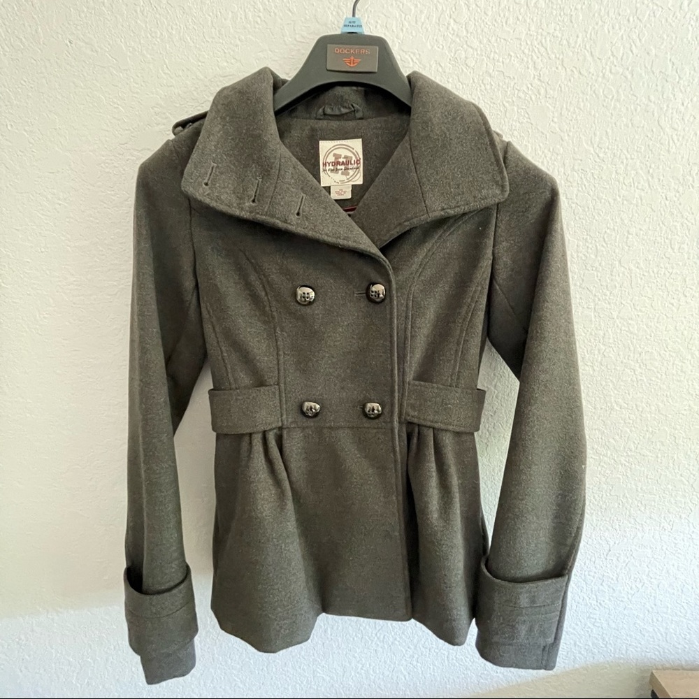 Gray Pea Coat